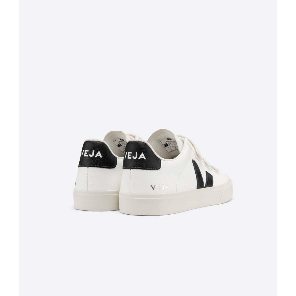 Veja RECIFE CHROMEFREE Joggesko Dame White/Black | NO 622GSO